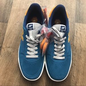 New Balance Numeric 440 blue and orange.